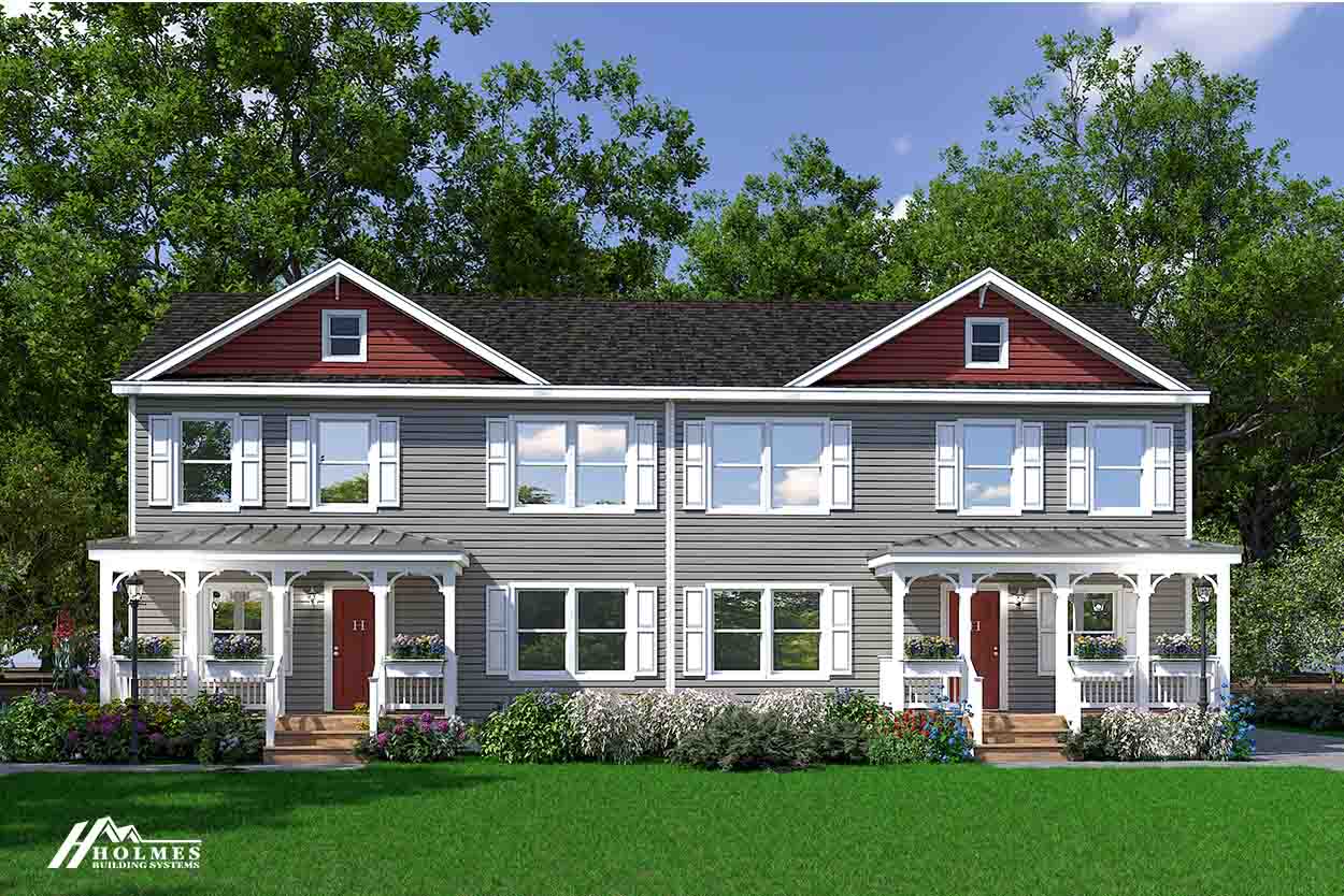 Amelia Cozy Cottage Two Story Duplex